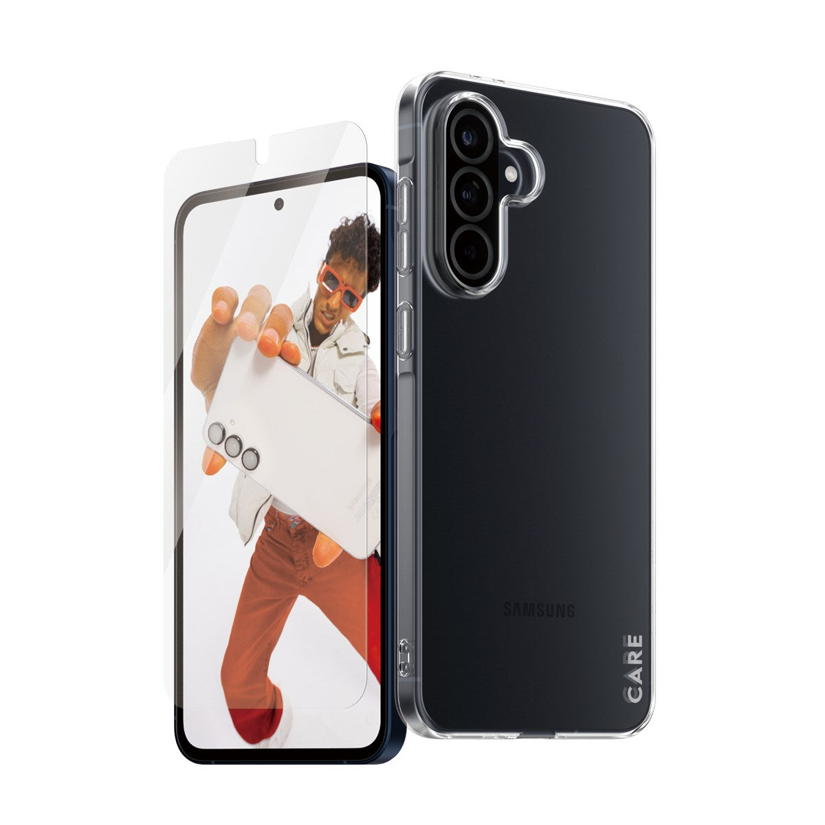 CARE by PanzerGlass® 2-in-1 Bundle Samsung Galaxy A56 5G